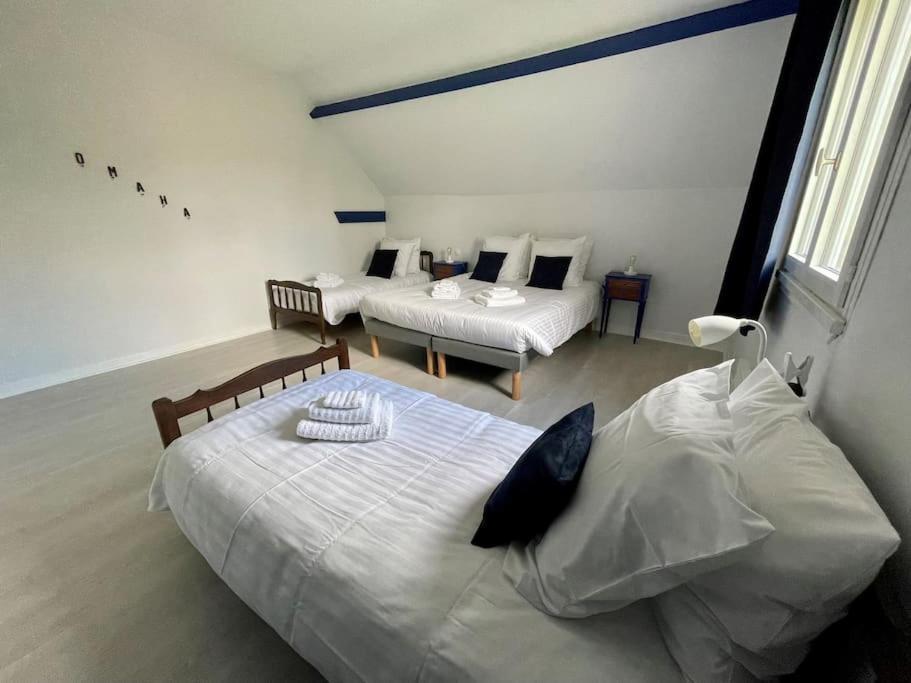 Gite Omaha 3 Etoiles - La Ferme Delaunay Saint-Come-du-Mont 외부 사진